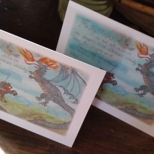 Dragon Greeting Card Digital File