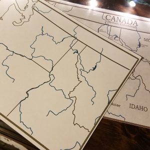 Pacific Northwest Map Printables