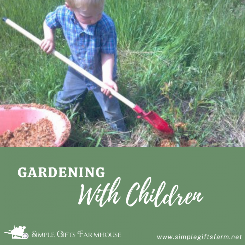 Gardening with children can be a wonderful experience!